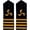 four bars, variant on Epaulets Captain Uniforms Shoulder Boards Embroidered Propeller Shoulder Boards Badge Epaulets Three Bars Captain Mate Navy Epaulets
