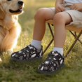 thumbnail image 6 of Pointodoor Ladybug Mummy Pumpkin Shoes for Boys Size 2.5 Fashion Sneakers Lightweight Mesh Athletic Running Tennis School Sports Shoes with Hook and Loops for Halloween, 6 of 7