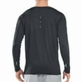 thumbnail image 3 of NORTHYARD Men's Fishing Shirts Long Sleeve Sun Protection UPF 50+ Rash Guard UV SPF Swim Beach Hiking Black 4XL, 3 of 7
