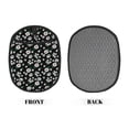 thumbnail image 2 of Naloa Daisies Flowers Silicone Pot Holders, Oven Mitts Heat Resistant Hot Pads, Non Slip Pot Holder for Kitchen Baking and Cooking 9.4 x 7.5 Inches, 2 of 7