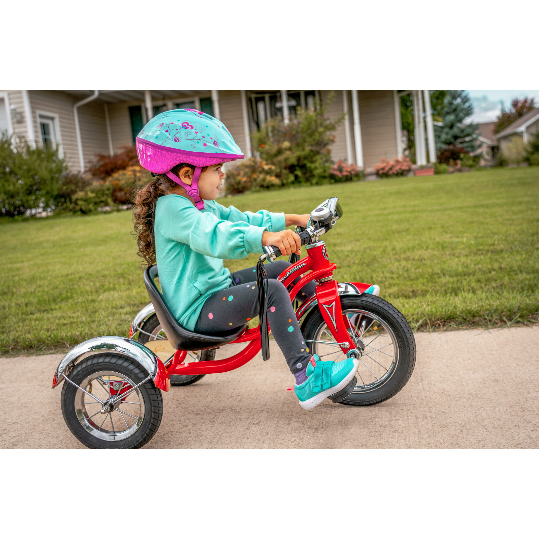 Schwinn Roadster Classic Tricycle for Toddlers, Red photo 2
