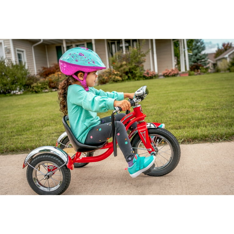 Schwinn Vintage Kids Cruiser, Roadster Retro-Style Tricycle