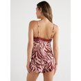 thumbnail image 4 of Sofia Intimates Women's and Plus Modal Cami and Shorts Pajama Set, 2-Piece, Sizes XS-3X, 4 of 6