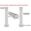 Two (2) Pair of Totem 2m 6.56ft Aluminum Square Truss Tower Base Scrim Included Vertical System