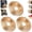 3*Curved Surface, variant on Tungsten Carbide Cutting Wheel, Angle Grinder Polishing Pad, 3PCS Heavy-Duty Wood Carving Disc Set for 4" & 4-1/2" Grinders, Woodworking Attachment for Cutting, Shaping, Sanding(3*Curved Surface)