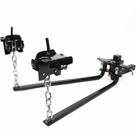 XtremepowerUS 1000LB Weight Distribution Towing Equalizer Sway Control (Best Weight Distribution Hitch Reviews)