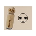 thumbnail image 1 of Kawaii Cute Tired Baggy Eyes Face Rubber Stamp for Scrapbooking Crafting Stamping - Small 3/4 Inch, 1 of 7