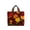 Multicolor#2, variant on Maple Leaf Tote Bag with Berry Print Pattern, 13x15.75 inch, for Autumn, Fall, Thanksgiving, Daily Use, Work, Commute, Travel Decoration