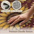 thumbnail image 6 of ODIKA 6'x9' Washable Area Rug Way Sunflower Traditional Layout Hallways Entry Bedside Vintage Refined for Dining Room, Under Table, Office Décor, Non-Slip Chair-Friendly, 6 of 7