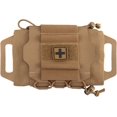 thumbnail image 1 of Bolsa táctica militar Molle de 25x16CM, cinturón de primeros auxilios rápido, bolsa de supervivencia, sistema de dos piezas, soporte para medicina, bolsa con mango Hypalon, 1 of 5