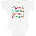 thumbnail image 3 of Inktastic My Babcia Loves Me Girls Baby Bodysuit, 3 of 5