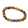 thumbnail image 3 of Pulsera De Ojo De Tigre Amarillo, Buena Elasticidad, Pulido Refinado, Movimientos Tranquilos, Pulsera De Ojo De Tigre De Buen Brillo Para Joyería DIY LHCER Natural Tiger Eye Bracelet, 3 of 8