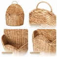 thumbnail image 4 of Maceta decorativa tejida para colgar en la pared | Cesta colgante para plantas y organización del hogar | Cesta de almacenamiento para objetos pequeños, para colgar en la puerta o en la pared, 4 of 5