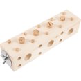 thumbnail image 1 of MOVTOTOP 1Set Bird Wooden Block Toy Beige Cube for Birds Intelligence Improvement Play, 1 of 7