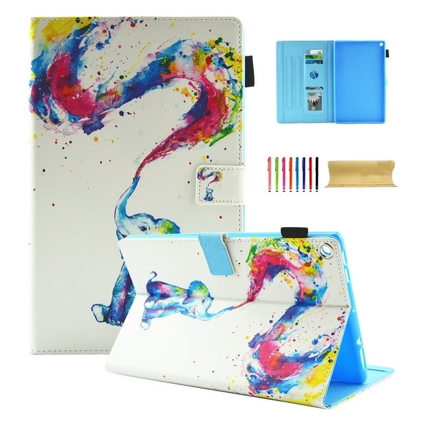 Kindle Fire HD 8 (7th Generation 2017, 8th Generation 2017) Case, Dteck