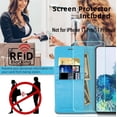 thumbnail image 3 of iPhone 11 Wallet Case,6.1-inch MONASAY [Glass Screen Protector Included][RFID ing] Flip Folio Leather Cell Phone, 3 of 5