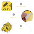 thumbnail image 4 of 10pcs Video Warning Stickers Adhesive Video Surveillance Signs Surveillance Warning Signs, 4 of 7