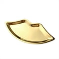 thumbnail image 1 of 2 Piezas Bandeja de Joyería en Forma de Labio de Acero Inoxidable Cosméticos para el Hogar Bandeja de Metal Bandeja de Almacenamiento de Joyería Femenina Decorativa,A, 1 of 5