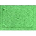 thumbnail image 1 of Ahgly Company Indoor Rectangle Abstract Emerald Green Modern Area Rugs, 7' x 9', 1 of 4