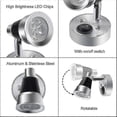 thumbnail image 5 of 12V LED RV Reading Light with Switch, 3W Dimmable Wall Sconce for RV Interior Lighting, Caravan, Boat, 5 of 5