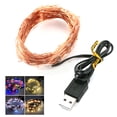 thumbnail image 2 of 2/5/10m Waterproof Copper Wire 5V USB LED Fairy String Light Wedding Party Decor, 2 of 7