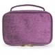 thumbnail image 1 of Bolsa de maquillaje, organizador de maquillaje de viaje, bolsas para brochas de maquillaje, color morado, 1 of 6