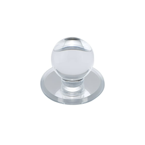 Richelieu Bp503 1-7/8" Round Cabinet Knob - Clear
