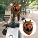 thumbnail image 3 of Scienceny Accesorios animales únicos del esquí de la decoración del casco de la individualidad para el casco de la motocicleta Gafas de moto, 3 of 6