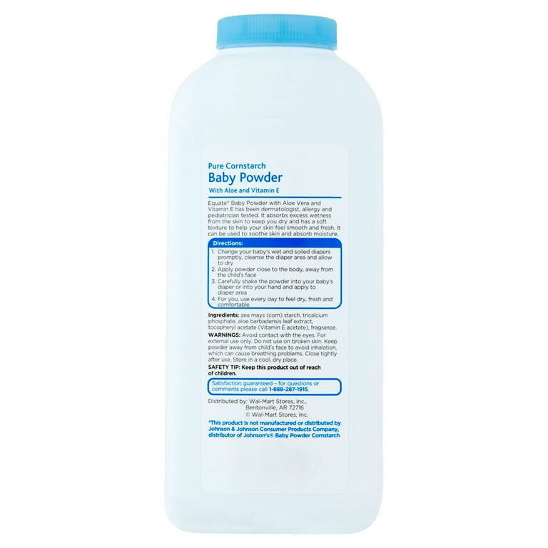 Walmart equate hotsell baby powder