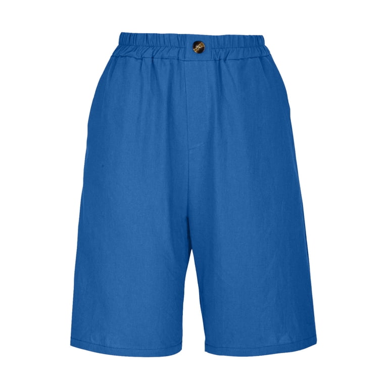 Women's Wide Leg Sweat Shorts Jogger Athletic Bermuda Short Pants
