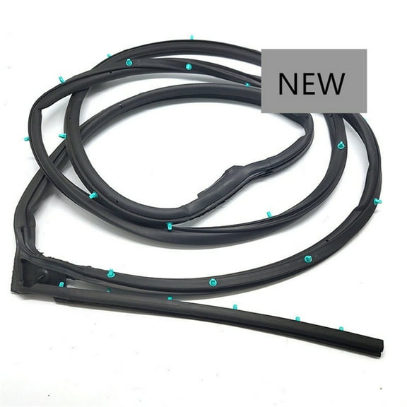 Furulu 1PC Rear Left Door Rubber Seal Weatherstrip For Honda Civic FC Sedan 2016-2021