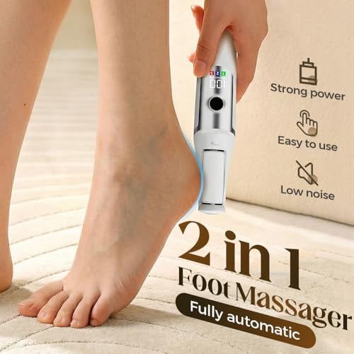 Electric Callus Removers for Feet, 2026 Upgraded Rechargeable Portable Electric Foot Callus Remover Pedicure Kits, Removes Dry Skin for Smoother Feet, for Feet & Hands, Assorted