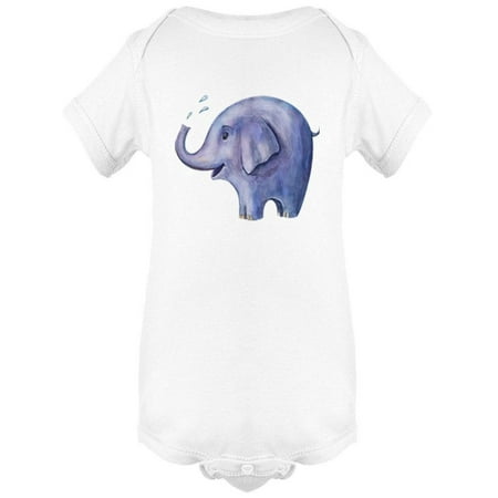 

Elephant Spitting Water Bodysuit Infant -Image by Shutterstock 6 Months