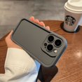 thumbnail image 1 of Luxury Matte Candy Color Silicone Phone Case For iPhone 15 14 13 12 11 Pro Max Shockproof Bumper Soft TPU Back Cover, 1 of 5