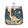 thumbnail image 7 of Yayeee Ashtray with Lid for Cigarette Smokeless Stainless Steel Home Ash Holder, Dinosaur at Night, 7 of 7