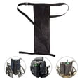 thumbnail image 2 of HLONK Support de Réservoir d'Oxygène pour Fauteuil Roulant Sacs de Rangement d'Oxygène Portables Noir, 2 of 6