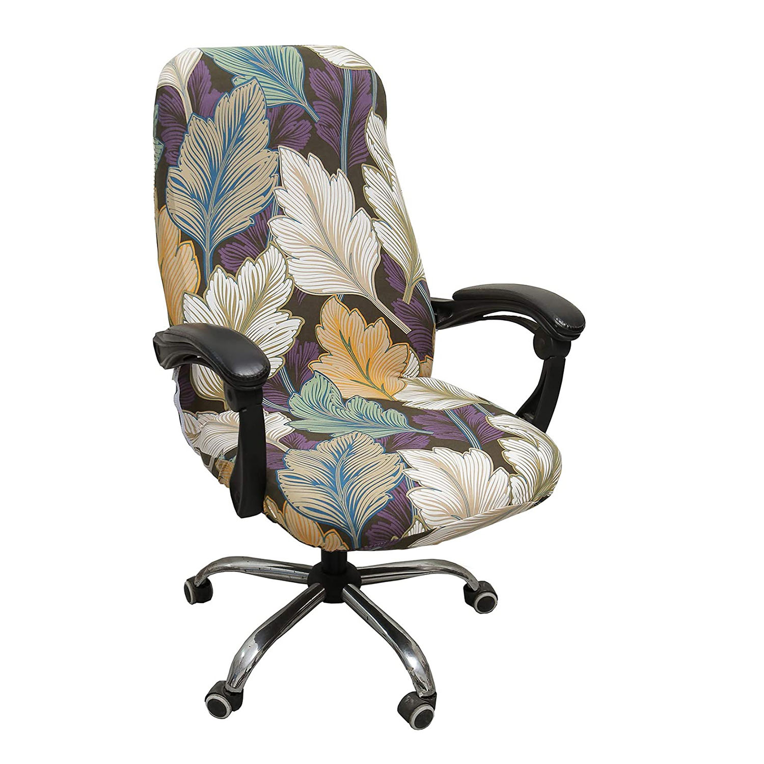 Office Chair Covers Stretch Printed Computer Chair Slipover Universal