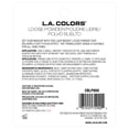 thumbnail image 2 of L.A. COLORS Loose Finishing Powder, Includes Mirror & Puff, 0.088 oz, 2 of 7