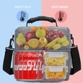 thumbnail image 2 of Bolsa Térmica para Almuerzo FlowFly Doble Capa Aislada para Adultos Gris, 2 of 8