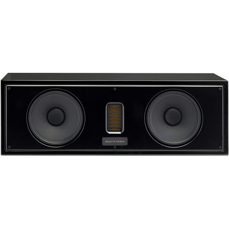 MartinLogan - Motion Dual 6-1/2" Passive 2.5-Way Center-Channel Speaker - Gloss Black