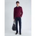 thumbnail image 2 of Free Assembly Men's Crewneck Sweater with Long Sleeves, Midweight, Sizes XS-3XLT, 2 of 6