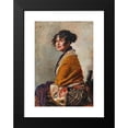 thumbnail image 2 of Leopold Schmutzler 14x18 Black Modern Framed Museum Art Print Titled - Portrait Lili Marberg, 2 of 5