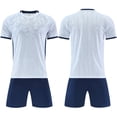 thumbnail image 2 of Hessimy Boys Short Suit Set Boys Summer Sports Set Boy's T-Shirt and Shorts Outfits Set Kids Summer Short Sleeve Top and Short Sets,Jogging Football Tracksuit 9-10 Years, 2 of 4