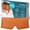 Orange, variant on Homedics 100% Silk Sleep Mask, Orange