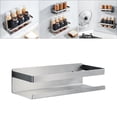 thumbnail image 5 of Wall Mounted , Stainless Steel Seasoning Rack, Jar Storage Shelf Kitchen Storage Holder Organizer - S S, 5 of 8