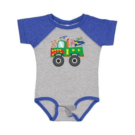 

Inktastic 1st Birthday Monster Truck Gift Baby Boy Bodysuit