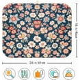 thumbnail image 7 of Floral Spring Large Dish Drying Mat for Kitchen Counter 18x24 Microfiber Absorbent - Foldable, Non-Slip, Compact Kitchen XL Drying Mats for Dishes, Countertops, and Cookware, 7 of 7