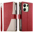 thumbnail image 1 of Funda cartera GANGXUN para Xiaomi Redmi Note 13 4G , cuero PU con tarjetero, cremallera, correa de mano, soporte y protección 1247°, 1 of 6