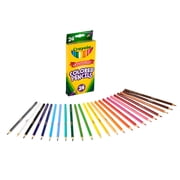 Crayola Colored Pencils, Assorted Colors, Pre-Sharpened, Adult Coloring, 24 Count
