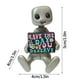 thumbnail image 2 of Figura de robot, juguete artístico de resina, decoración de escritorio Kawaii, decoración interesante, adecuada para escritorio, 2 of 2